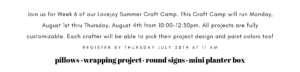Summer Craft Camp Week 6 | Lovejoy Workshop | Hillsboro, Oregon | www.lovejoyworkshop.com